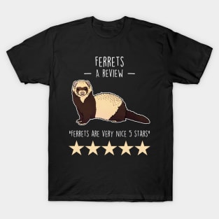 Ferret Review T-Shirt